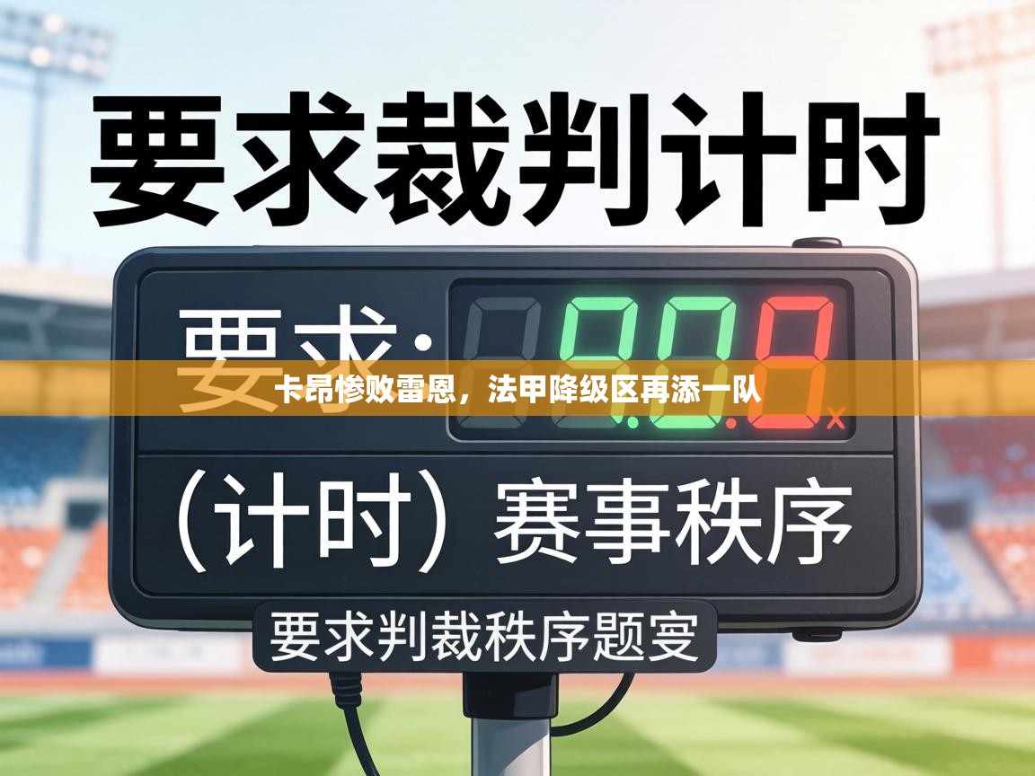 卡昂惨败雷恩，法甲降级区再添一队  第1张